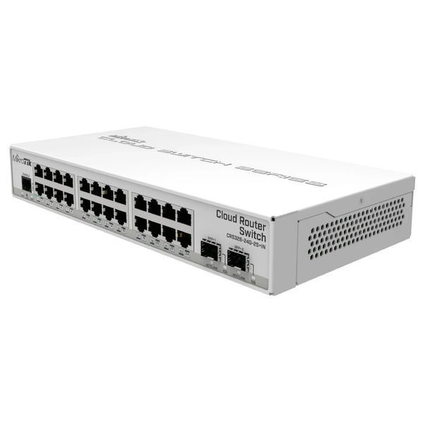 MikroTik 326-24G-2S+IN (CRS326-24G-2S+IN) Комутатор 24 порти керований 99-10029584 фото